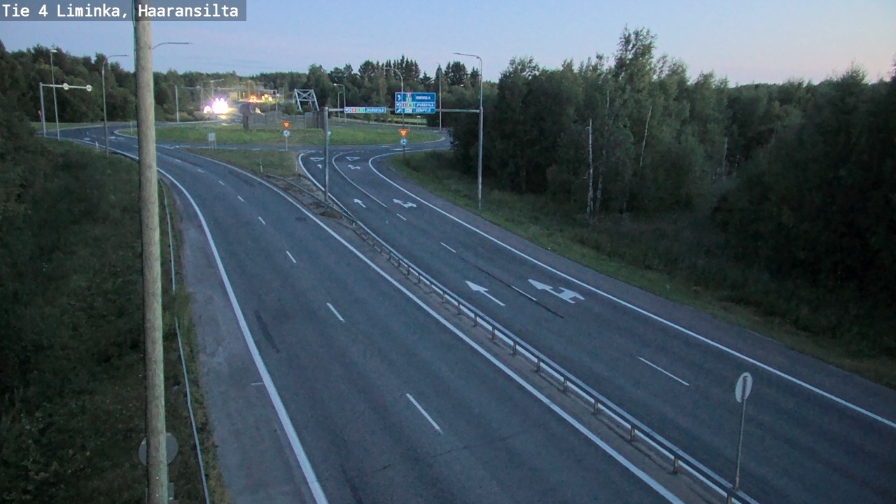 Kelikamerat Kuva Tie 4 Liminka, Haaransilta, Liminka, Pohjois-Pohjanmaa