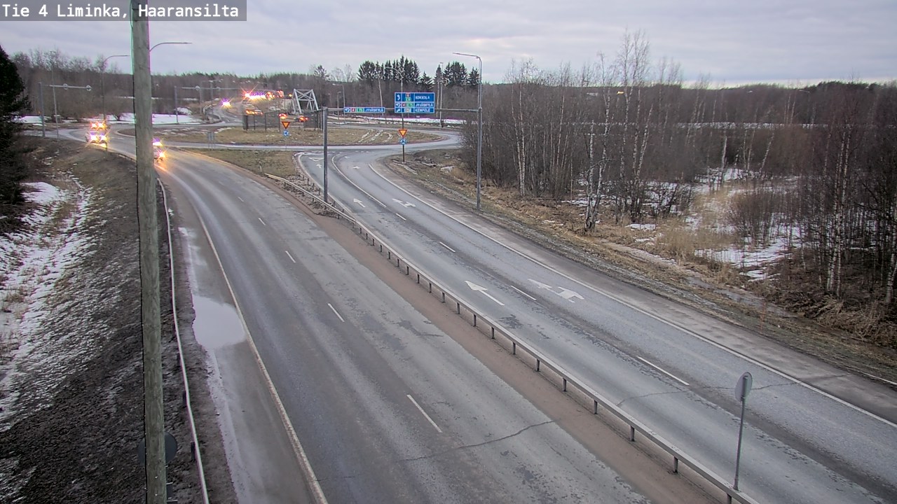 Kelikamerat Kuva Tie 4 Liminka, Haaransilta, Liminka, Pohjois-Pohjanmaa