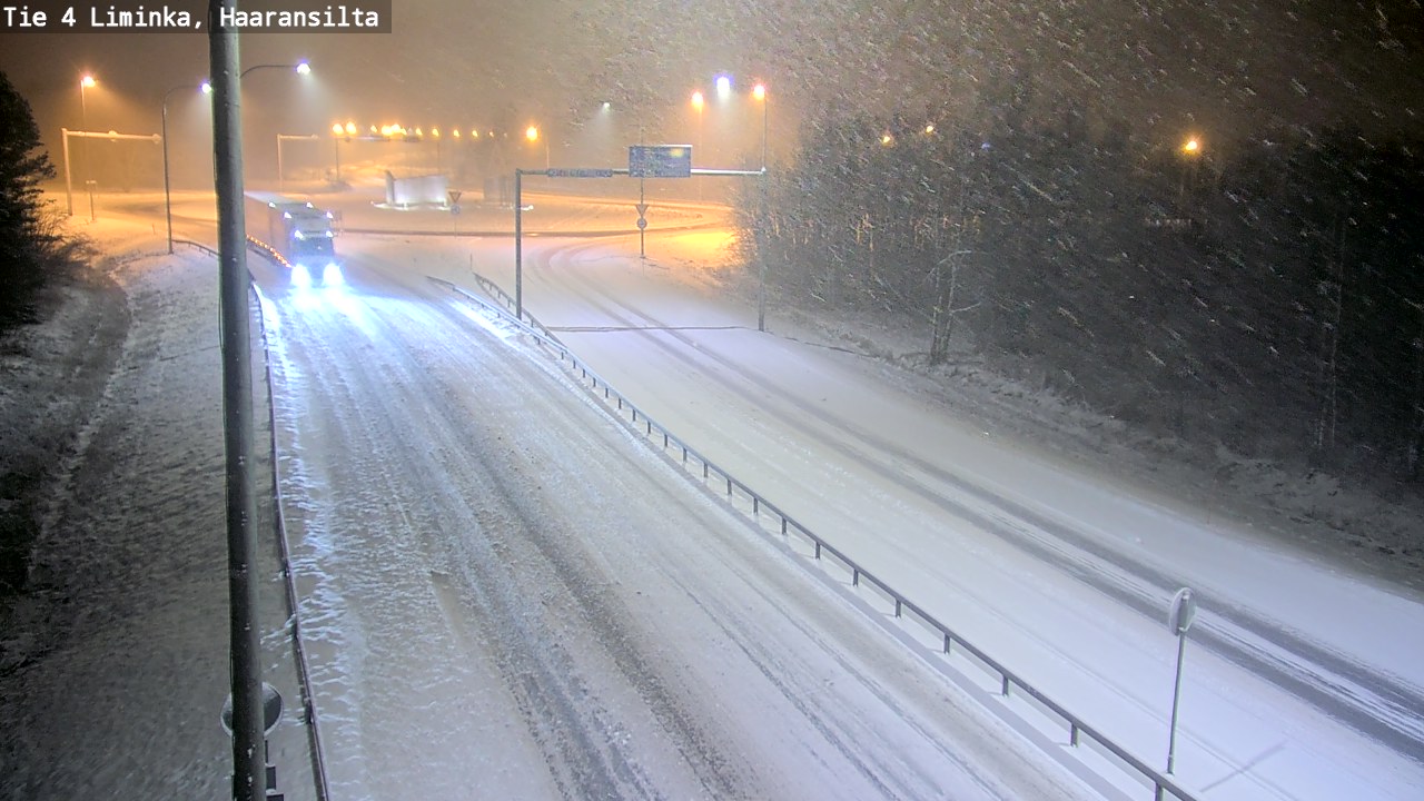 Kelikamerat Kuva Tie 4 Liminka, Haaransilta, Liminka, Pohjois-Pohjanmaa
