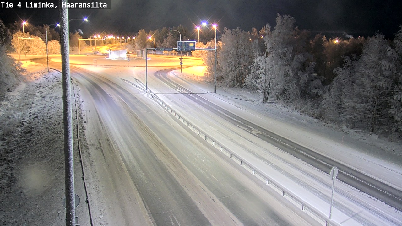 Kelikamerat Kuva Tie 4 Liminka, Haaransilta, Liminka, Pohjois-Pohjanmaa