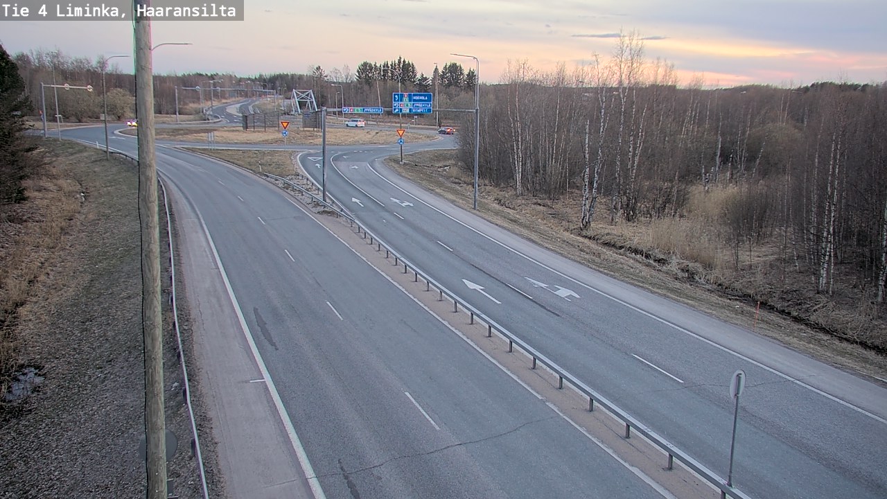 Kelikamerat Kuva Tie 4 Liminka, Haaransilta, Liminka, Pohjois-Pohjanmaa