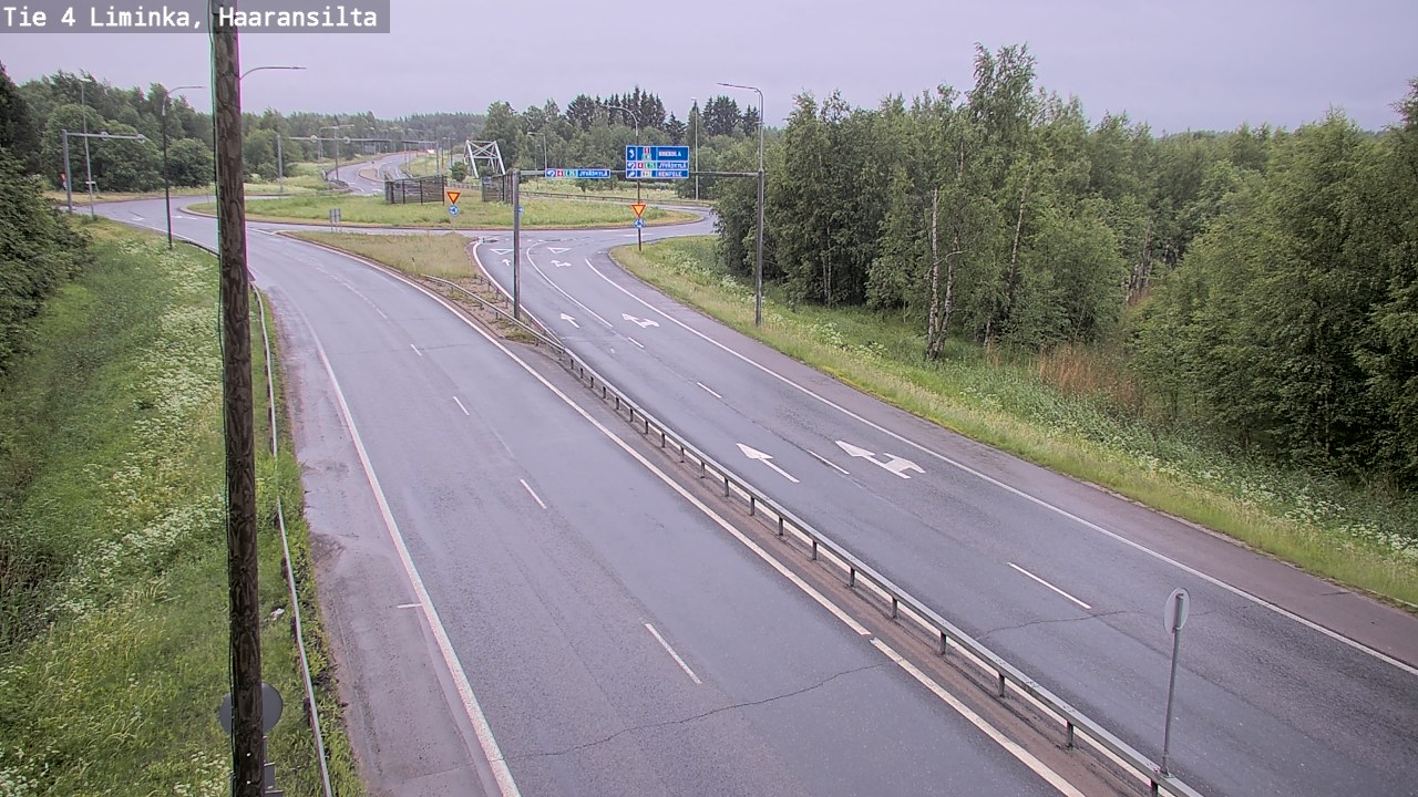 Kelikamerat Kuva Tie 4 Liminka, Haaransilta, Liminka, Pohjois-Pohjanmaa