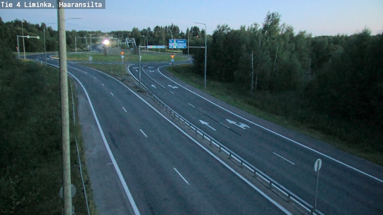 Kelikamerat Kuva Tie 4 Liminka, Haaransilta, Liminka, Pohjois-Pohjanmaa
