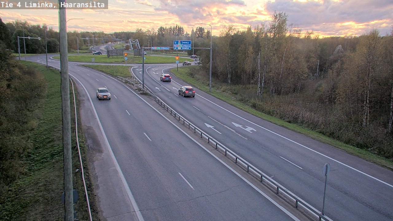 Kelikamerat Kuva Tie 4 Liminka, Haaransilta, Liminka, Pohjois-Pohjanmaa