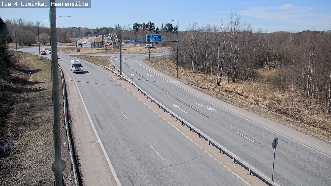 Kelikamerat Kuva Tie 4 Liminka, Haaransilta, Liminka, Pohjois-Pohjanmaa