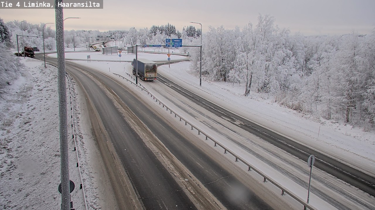 Kelikamerat Kuva Tie 4 Liminka, Haaransilta, Liminka, Pohjois-Pohjanmaa