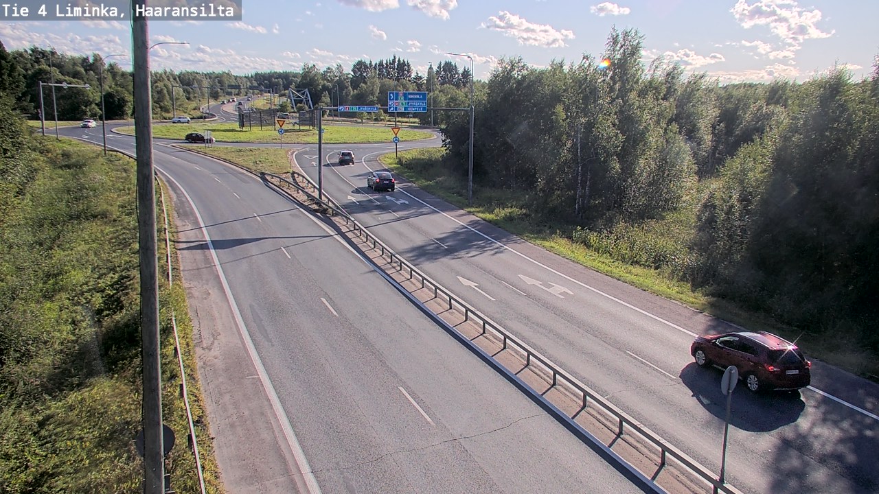 Kelikamerat Kuva Tie 4 Liminka, Haaransilta, Liminka, Pohjois-Pohjanmaa