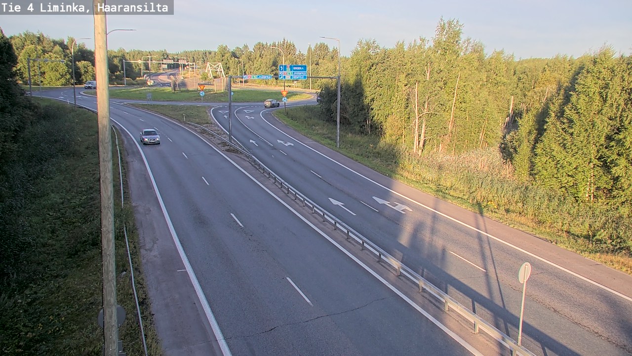 Weather Camera Image Road 4 Liminka, Haaransilta, Liminka, Pohjois-Pohjanmaa