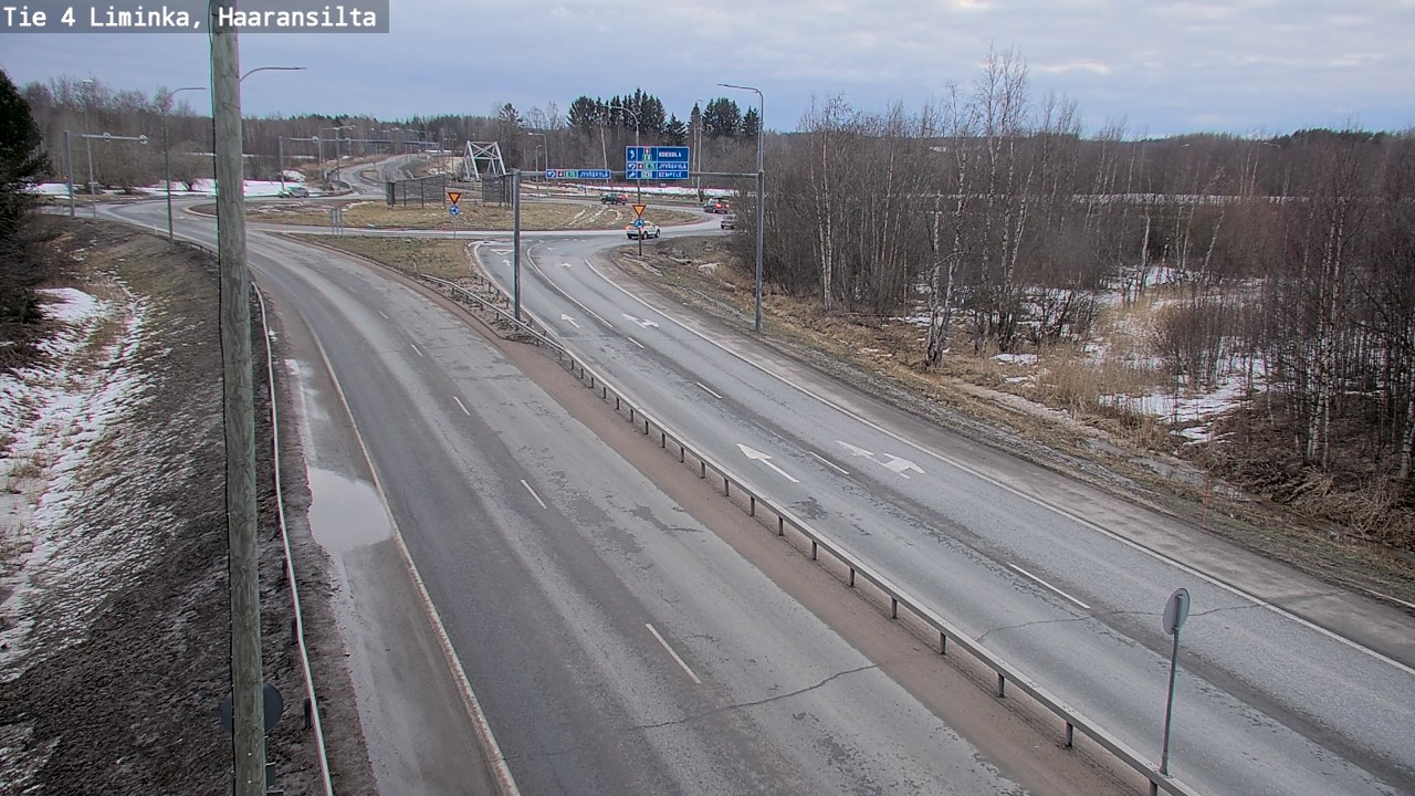 Kelikamerat Kuva Tie 4 Liminka, Haaransilta, Liminka, Pohjois-Pohjanmaa