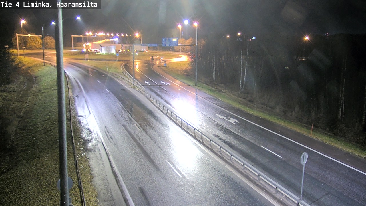 Weather Camera Image Väg 4 Limingo, Haaransilta, Liminka, Pohjois-Pohjanmaa