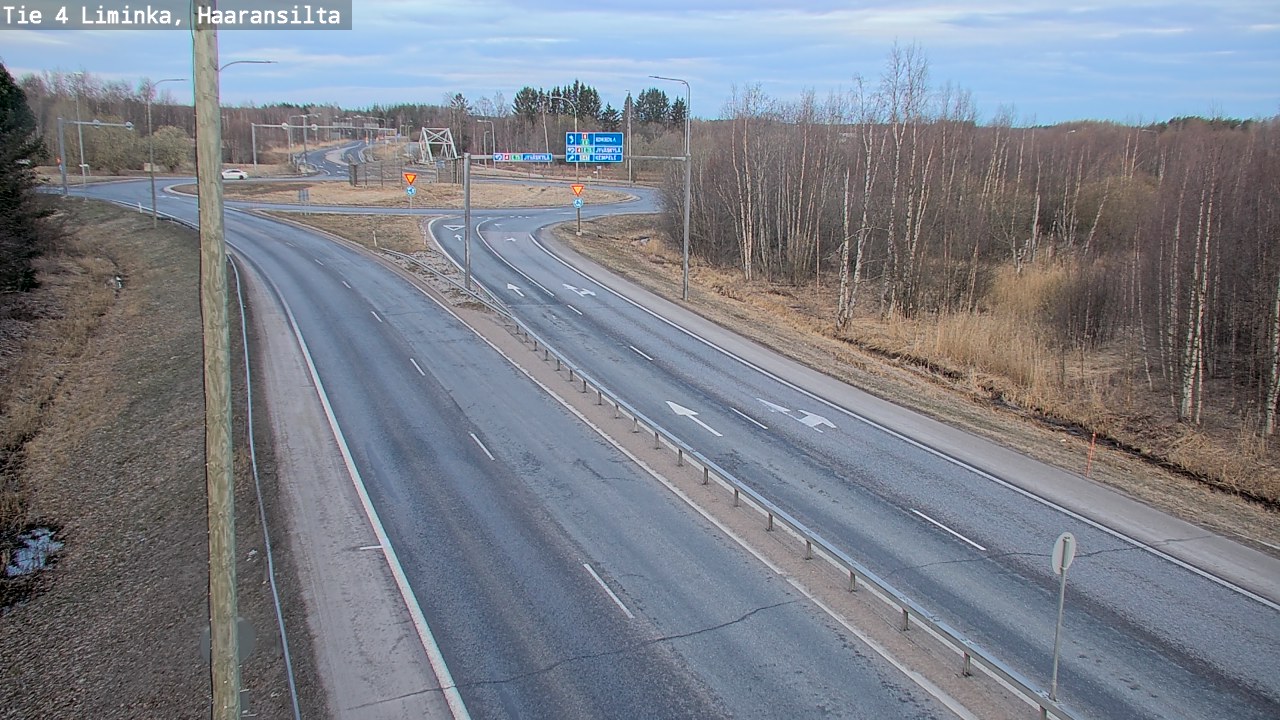 Kelikamerat Kuva Tie 4 Liminka, Haaransilta, Liminka, Pohjois-Pohjanmaa