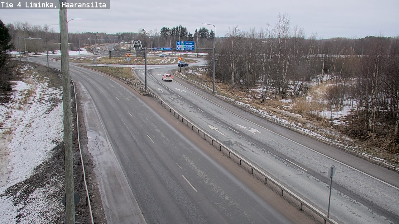 Kelikamerat Kuva Tie 4 Liminka, Haaransilta, Liminka, Pohjois-Pohjanmaa