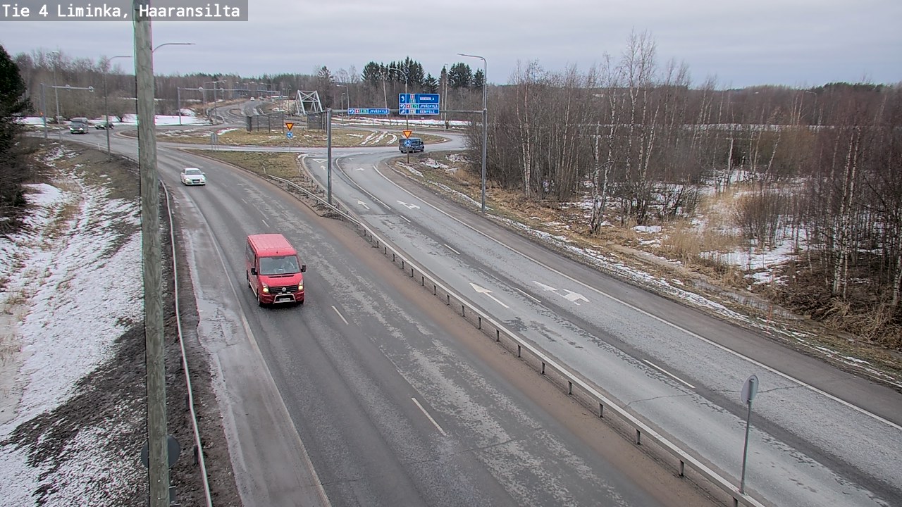 Kelikamerat Kuva Tie 4 Liminka, Haaransilta, Liminka, Pohjois-Pohjanmaa