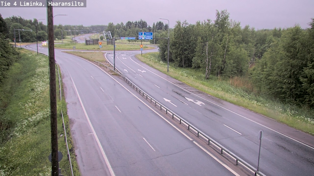 Kelikamerat Kuva Tie 4 Liminka, Haaransilta, Liminka, Pohjois-Pohjanmaa