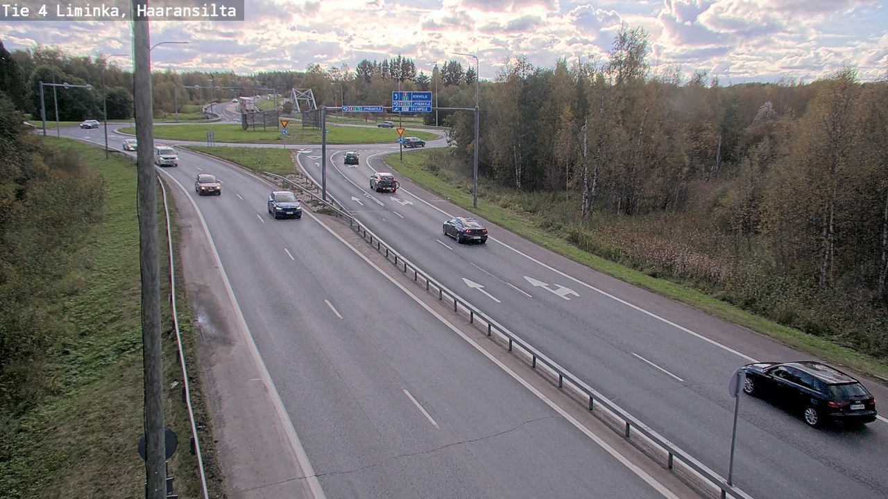 Kelikamerat Kuva Tie 4 Liminka, Haaransilta, Liminka, Pohjois-Pohjanmaa
