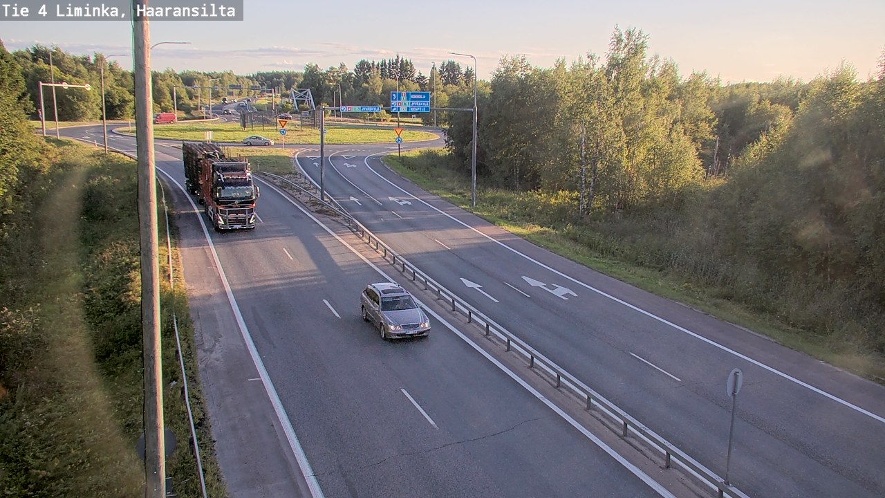Kelikamerat Kuva Tie 4 Liminka, Haaransilta, Liminka, Pohjois-Pohjanmaa