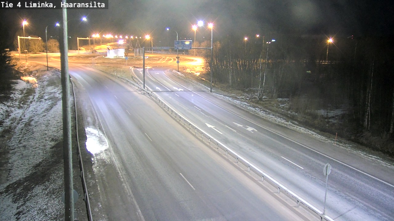 Kelikamerat Kuva Tie 4 Liminka, Haaransilta, Liminka, Pohjois-Pohjanmaa