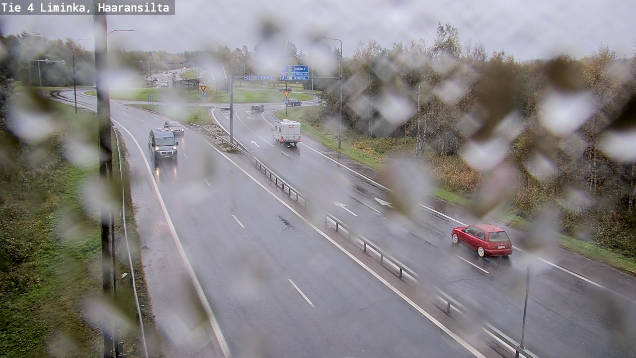 Weather Camera Image Road 4 Liminka, Haaransilta, Liminka, Pohjois-Pohjanmaa