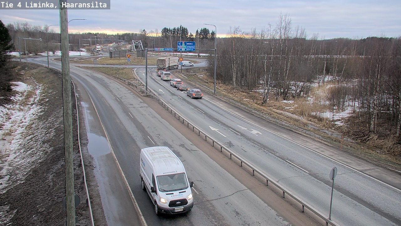 Kelikamerat Kuva Tie 4 Liminka, Haaransilta, Liminka, Pohjois-Pohjanmaa