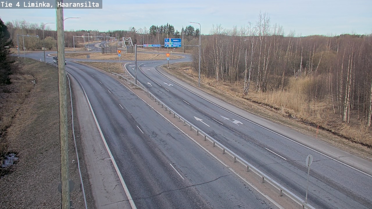 Kelikamerat Kuva Tie 4 Liminka, Haaransilta, Liminka, Pohjois-Pohjanmaa