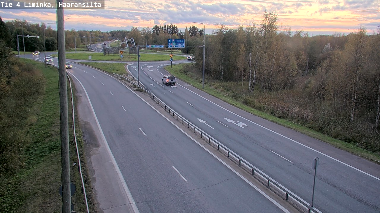 Kelikamerat Kuva Tie 4 Liminka, Haaransilta, Liminka, Pohjois-Pohjanmaa