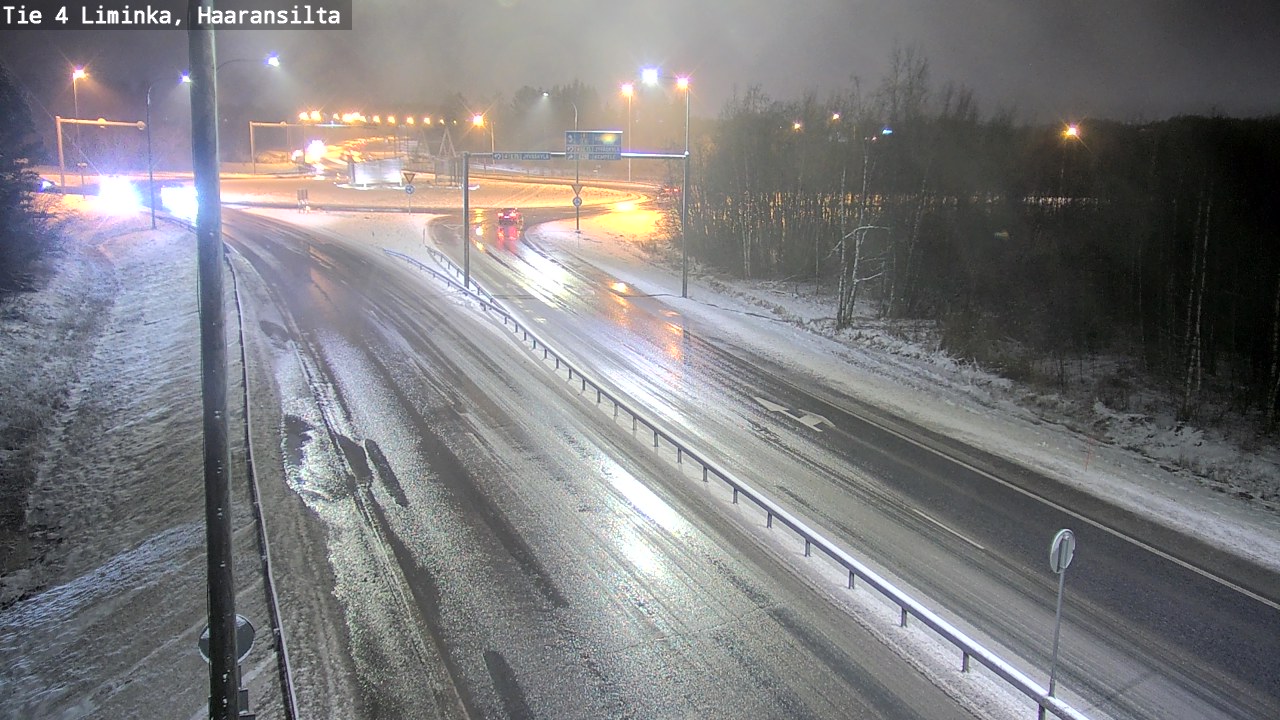 Weather Camera Image Road 4 Liminka, Haaransilta, Liminka, Pohjois-Pohjanmaa