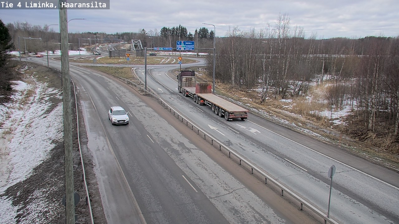 Kelikamerat Kuva Tie 4 Liminka, Haaransilta, Liminka, Pohjois-Pohjanmaa