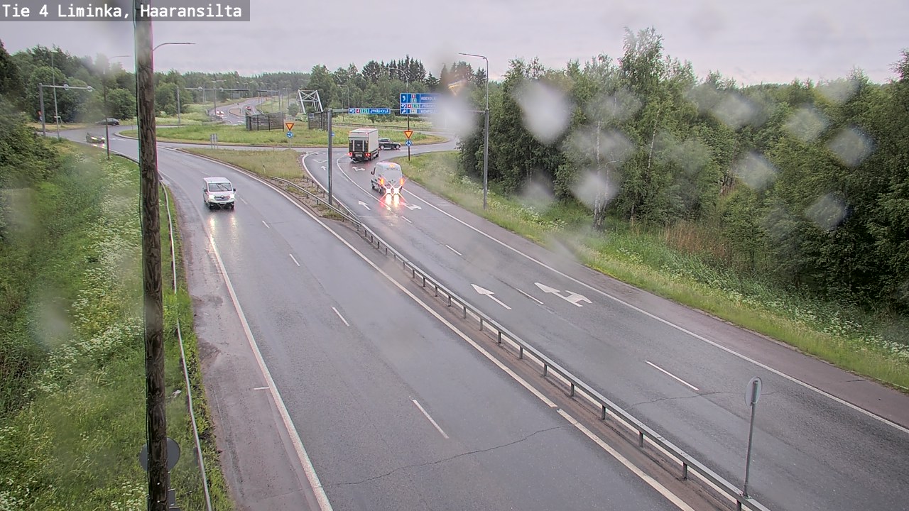 Kelikamerat Kuva Tie 4 Liminka, Haaransilta, Liminka, Pohjois-Pohjanmaa