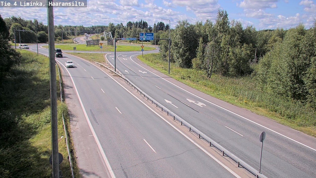 Kelikamerat Kuva Tie 4 Liminka, Haaransilta, Liminka, Pohjois-Pohjanmaa