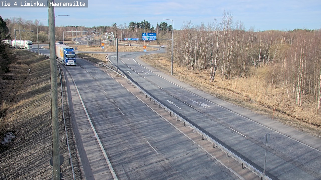 Kelikamerat Kuva Tie 4 Liminka, Haaransilta, Liminka, Pohjois-Pohjanmaa