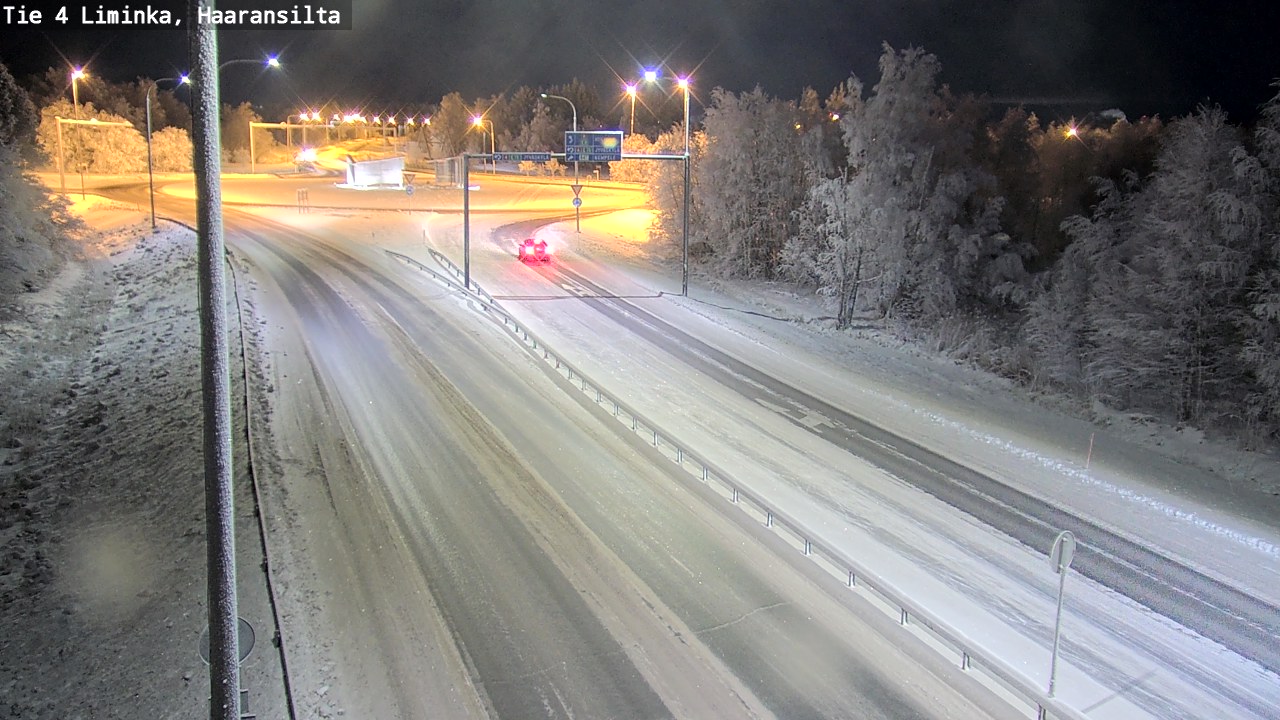 Kelikamerat Kuva Tie 4 Liminka, Haaransilta, Liminka, Pohjois-Pohjanmaa