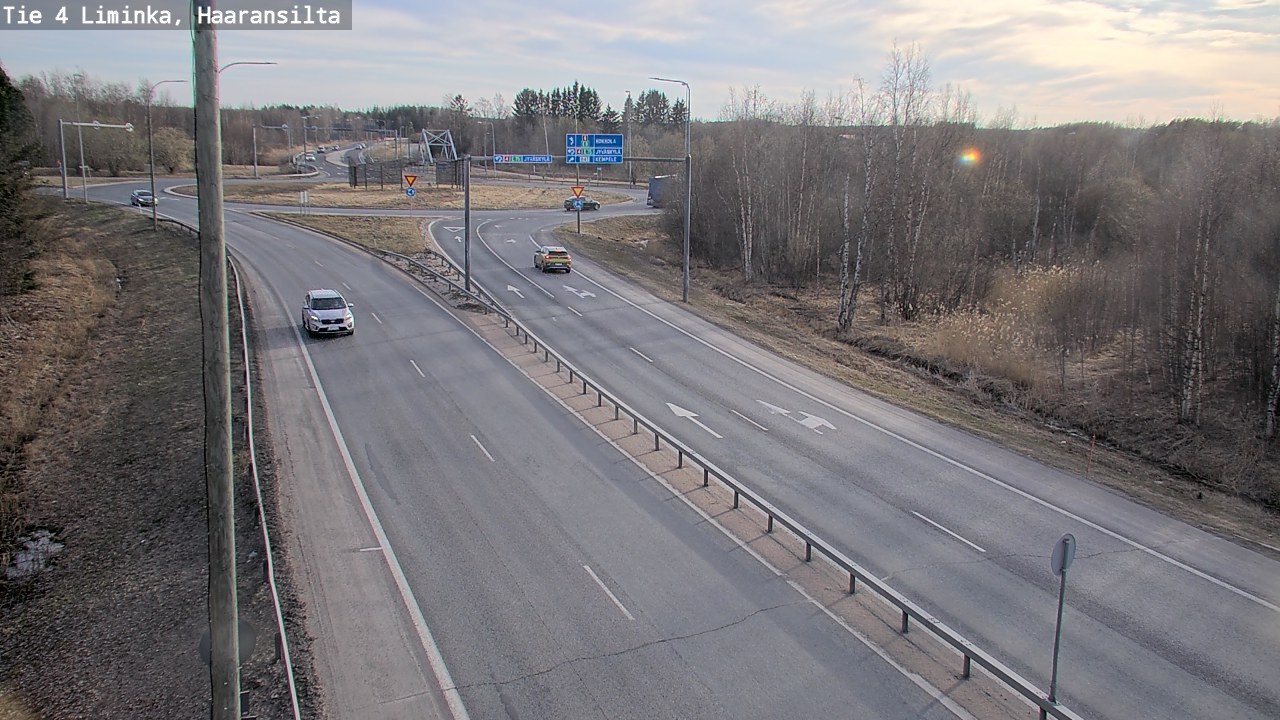 Kelikamerat Kuva Tie 4 Liminka, Haaransilta, Liminka, Pohjois-Pohjanmaa