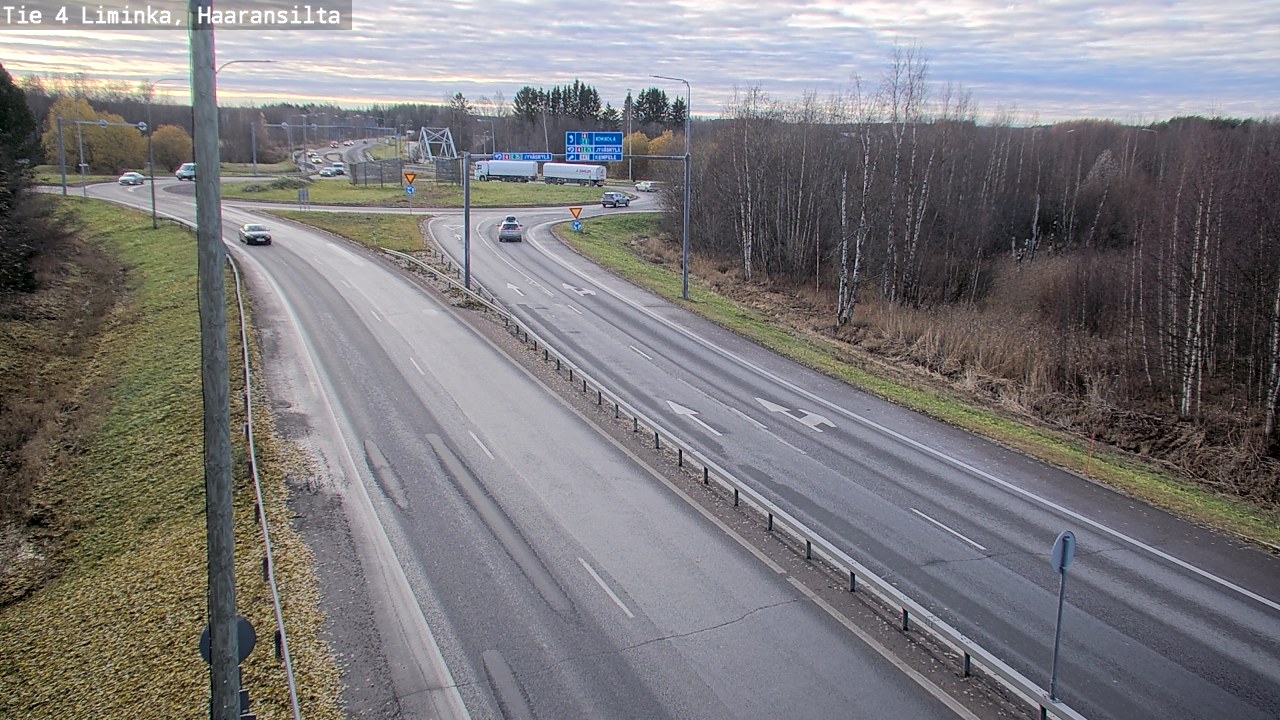 Kelikamerat Kuva Tie 4 Liminka, Haaransilta, Liminka, Pohjois-Pohjanmaa