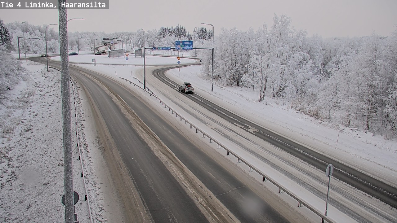 Kelikamerat Kuva Tie 4 Liminka, Haaransilta, Liminka, Pohjois-Pohjanmaa
