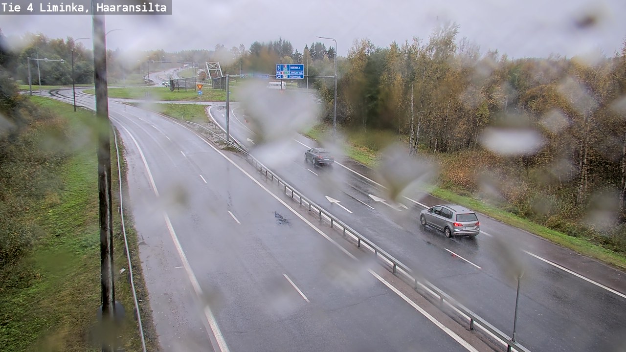 Weather Camera Image Road 4 Liminka, Haaransilta, Liminka, Pohjois-Pohjanmaa