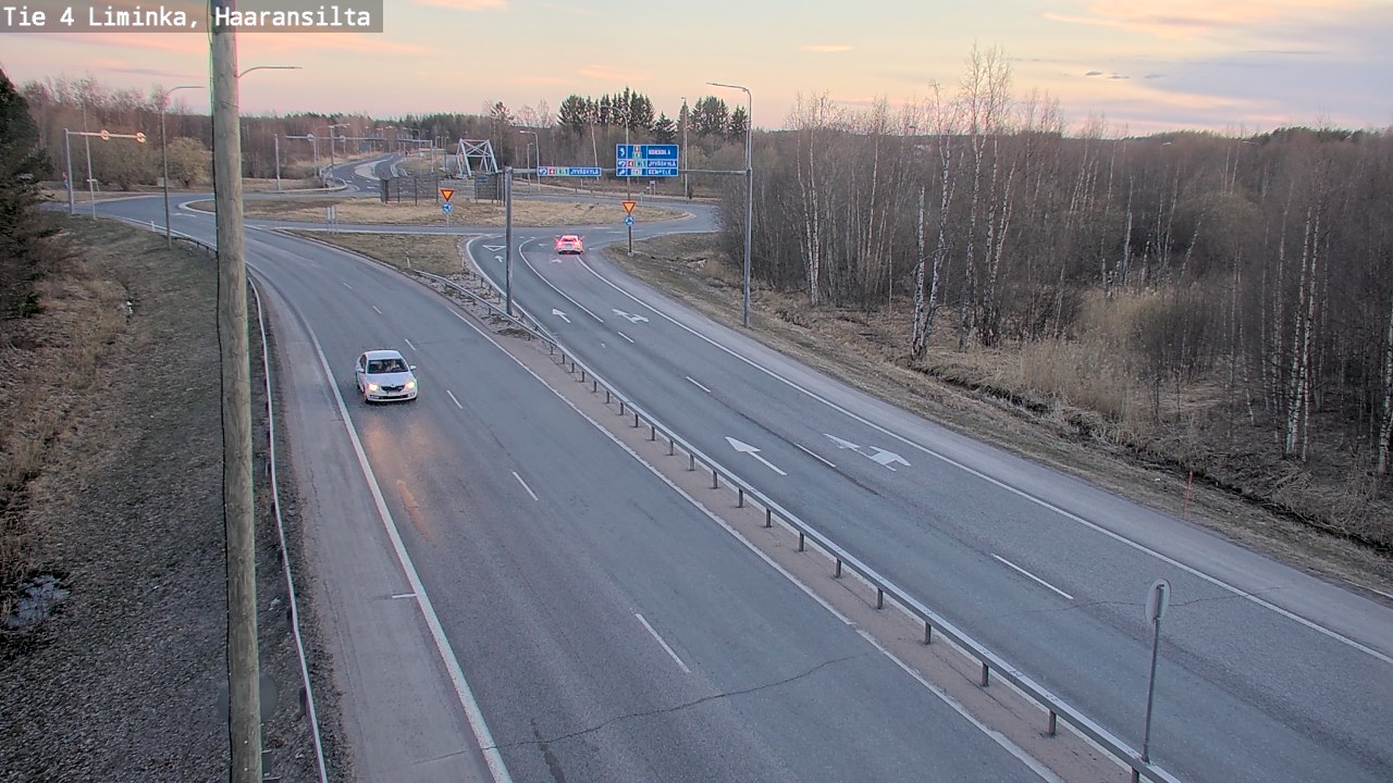 Kelikamerat Kuva Tie 4 Liminka, Haaransilta, Liminka, Pohjois-Pohjanmaa