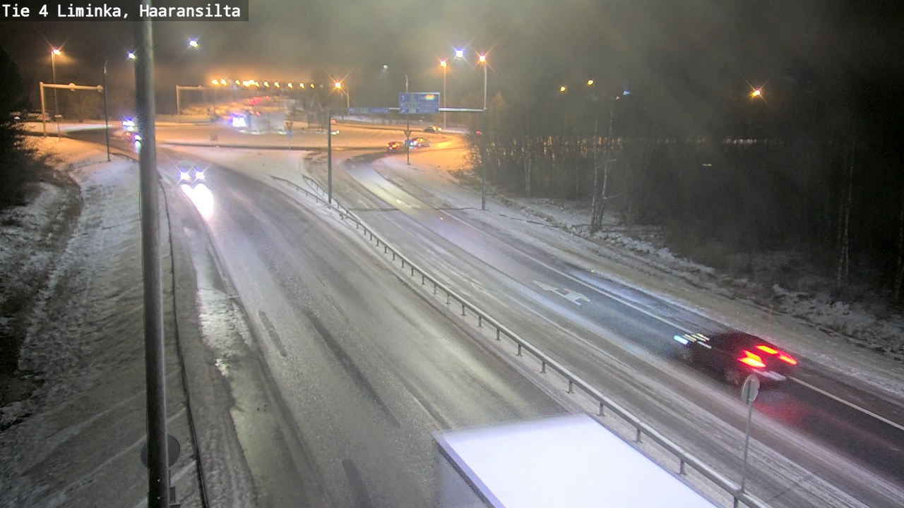 Weather Camera Image Road 4 Liminka, Haaransilta, Liminka, Pohjois-Pohjanmaa