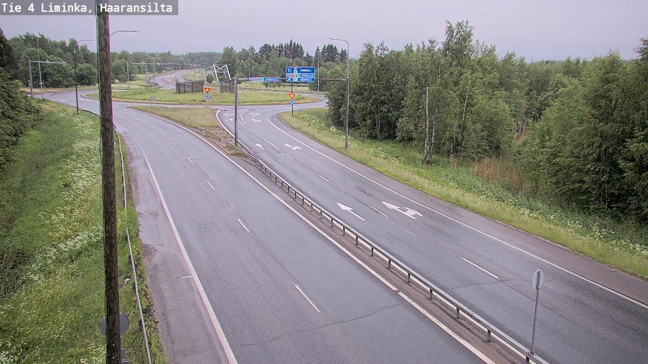 Kelikamerat Kuva Tie 4 Liminka, Haaransilta, Liminka, Pohjois-Pohjanmaa