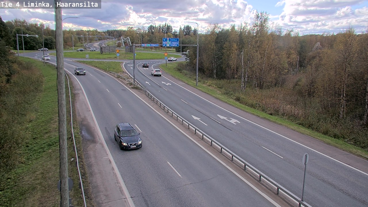 Kelikamerat Kuva Tie 4 Liminka, Haaransilta, Liminka, Pohjois-Pohjanmaa