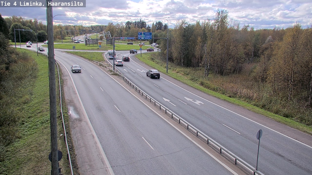 Kelikamerat Kuva Tie 4 Liminka, Haaransilta, Liminka, Pohjois-Pohjanmaa