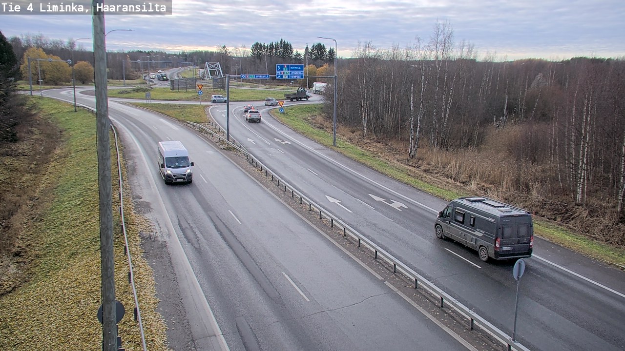 Kelikamerat Kuva Tie 4 Liminka, Haaransilta, Liminka, Pohjois-Pohjanmaa