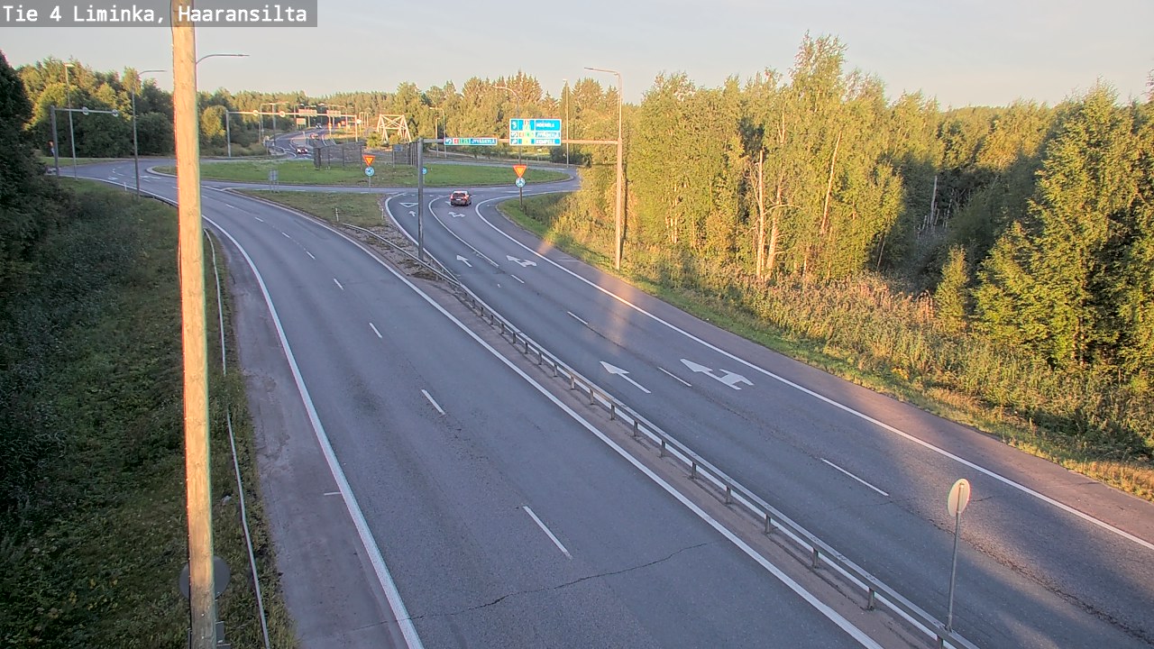 Weather Camera Image Road 4 Liminka, Haaransilta, Liminka, Pohjois-Pohjanmaa
