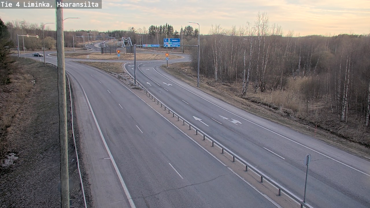 Kelikamerat Kuva Tie 4 Liminka, Haaransilta, Liminka, Pohjois-Pohjanmaa