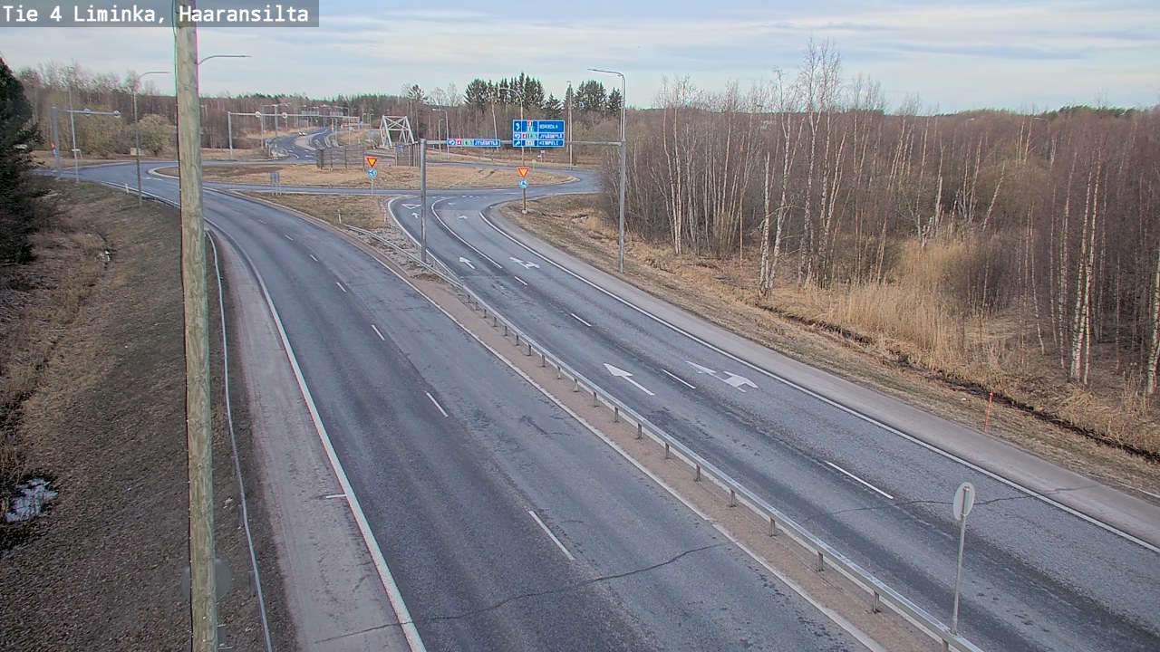 Kelikamerat Kuva Tie 4 Liminka, Haaransilta, Liminka, Pohjois-Pohjanmaa