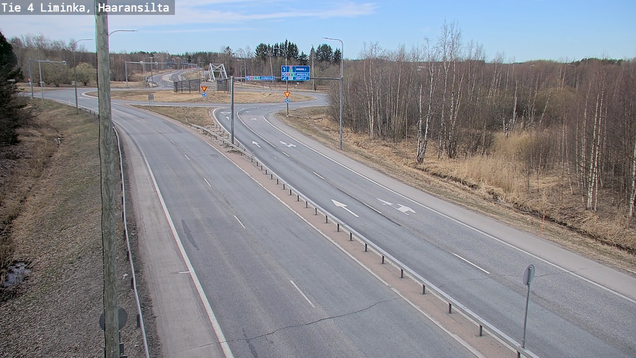 Kelikamerat Kuva Tie 4 Liminka, Haaransilta, Liminka, Pohjois-Pohjanmaa