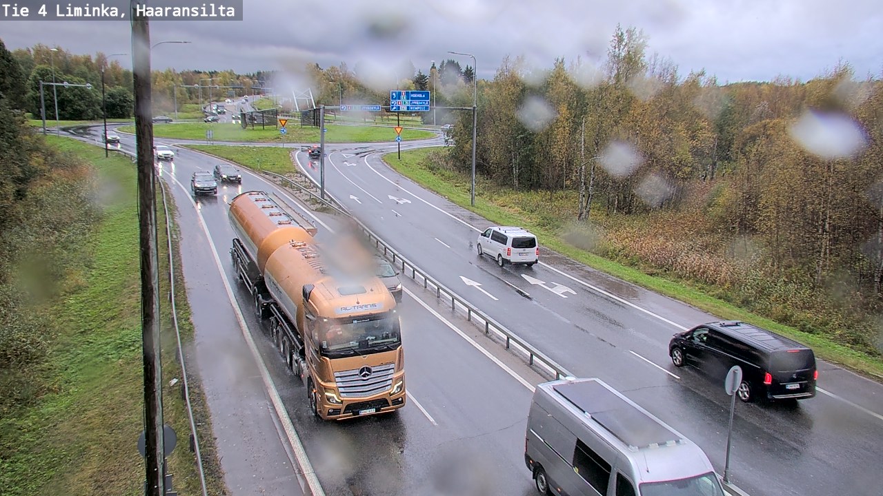 Weather Camera Image Road 4 Liminka, Haaransilta, Liminka, Pohjois-Pohjanmaa