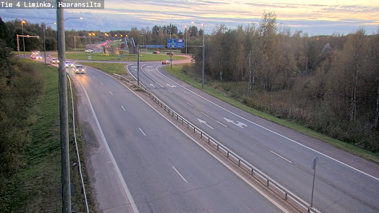 Kelikamerat Kuva Tie 4 Liminka, Haaransilta, Liminka, Pohjois-Pohjanmaa