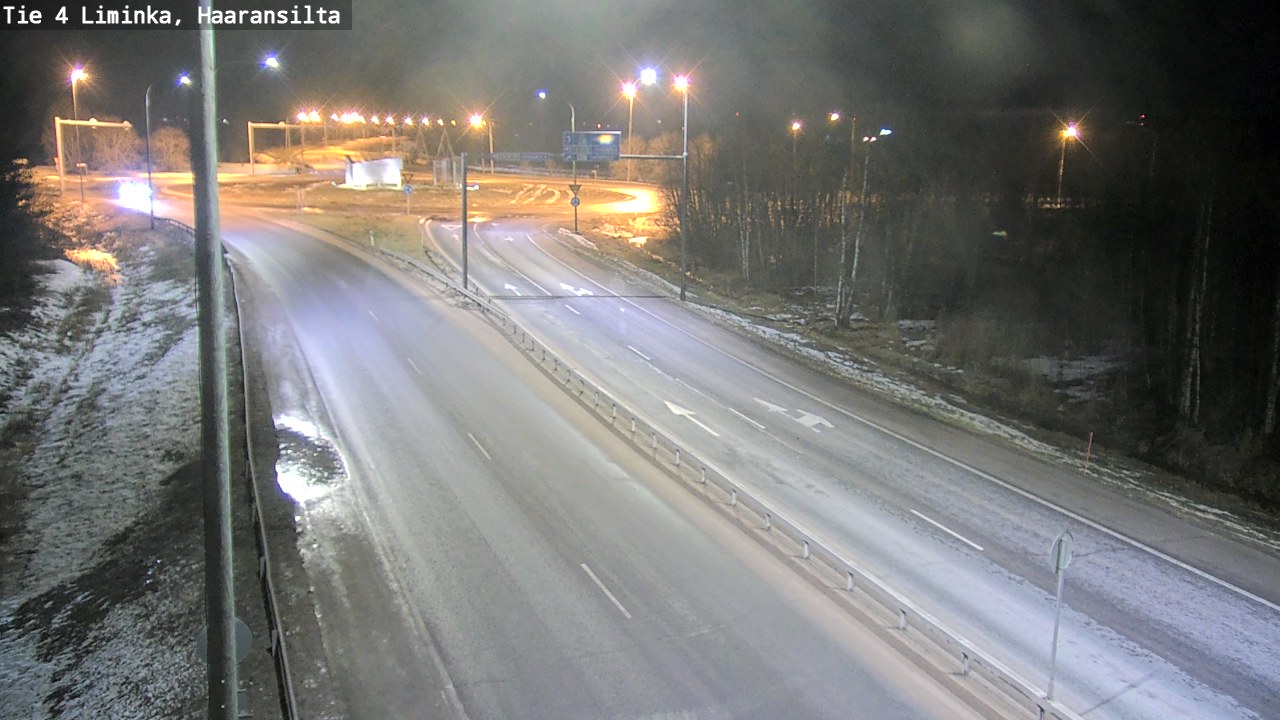 Kelikamerat Kuva Tie 4 Liminka, Haaransilta, Liminka, Pohjois-Pohjanmaa