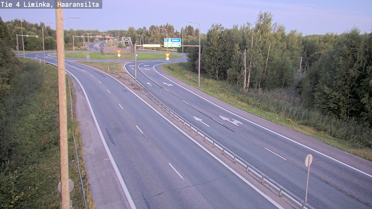 Kelikamerat Kuva Tie 4 Liminka, Haaransilta, Liminka, Pohjois-Pohjanmaa