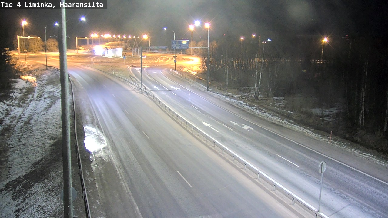 Kelikamerat Kuva Tie 4 Liminka, Haaransilta, Liminka, Pohjois-Pohjanmaa